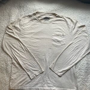 Men’s Super Soft Cream Long Sleeve Shirt